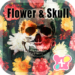 Cool Theme-Flower Skull-