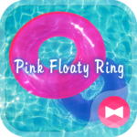 Cute Wallpaper Pink Floaty Ring Theme