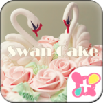 Cute Wallpaper Swan Cake