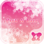 Cute wallpaper-Pink & Lace-