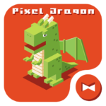 Dragon Wallpaper 8-Bit