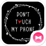 Fun Theme Don’t Touch My Phone