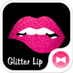 Glitter Lip Wallpaper