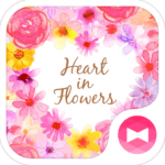 Heart in Flowers +HOME Theme