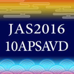 JAS/APSAVD2016 My Schedule