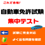 Japanese car license exam APP