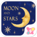 Moon and Stars wallpaper