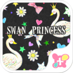 Neon Wallpaper Swan Princess