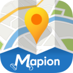 地図マピオン – 駅の出入り口やバス停までわかる高品質な地図