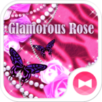 Pink Wallpaper Glamorous Rose
