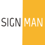 SIGN MAN
