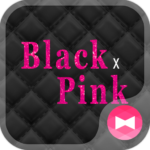 Simple Wallpaper Black x Pink Theme