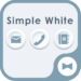 Simple White Wallpaper＆icon
