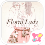 Spring Wallpaper-Floral Lady-
