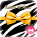 Zebra Ribbon Wallpaper