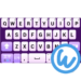 Lavender keyboard image