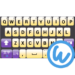 Violet keyboard image