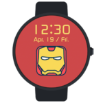 The super heroes watch face