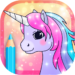 Unicorn Coloring Pages with Animation Effects
